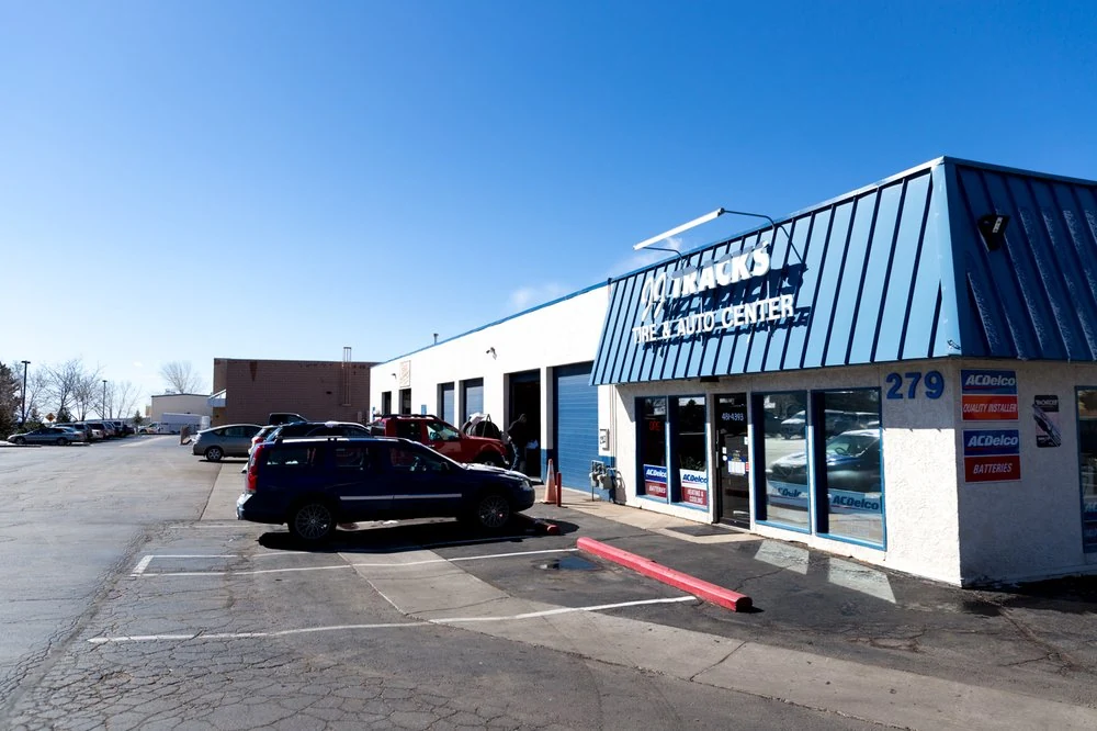 Front exterior of the auto repair shop at 279 Beacon Lite Road in Monument